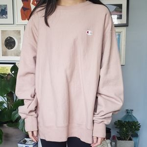 Champion Reverse Weave Crewneck - Blush